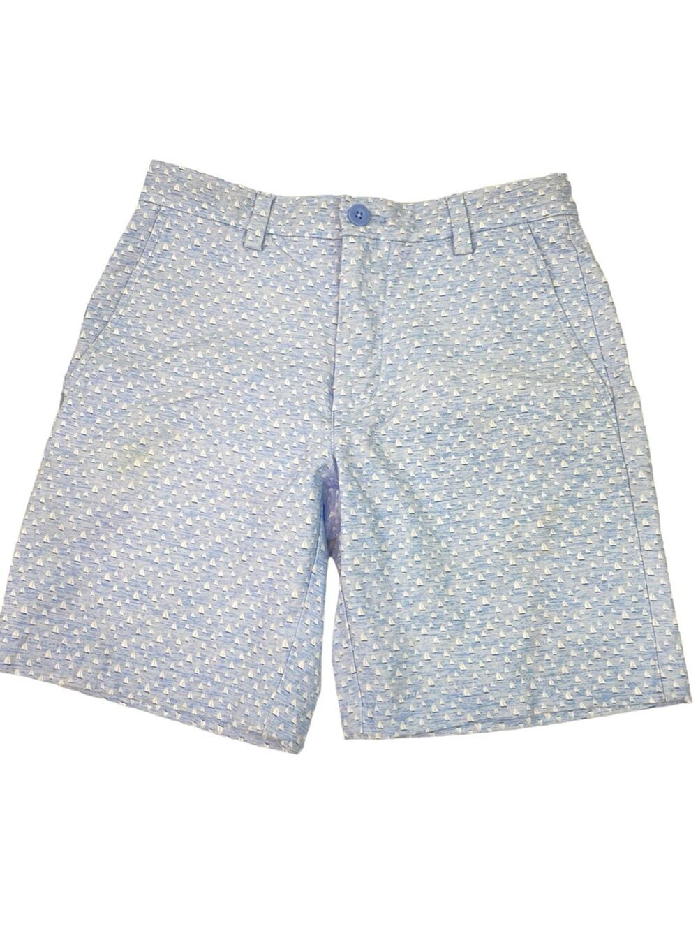 Vineyard Vines Performance Breaker Shorts Blue Men's Size 28 Saiboats